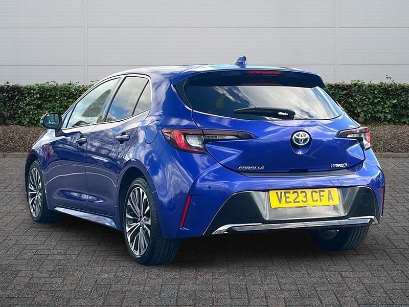 Used Toyota Corolla Design 2023 Blue Hatchback