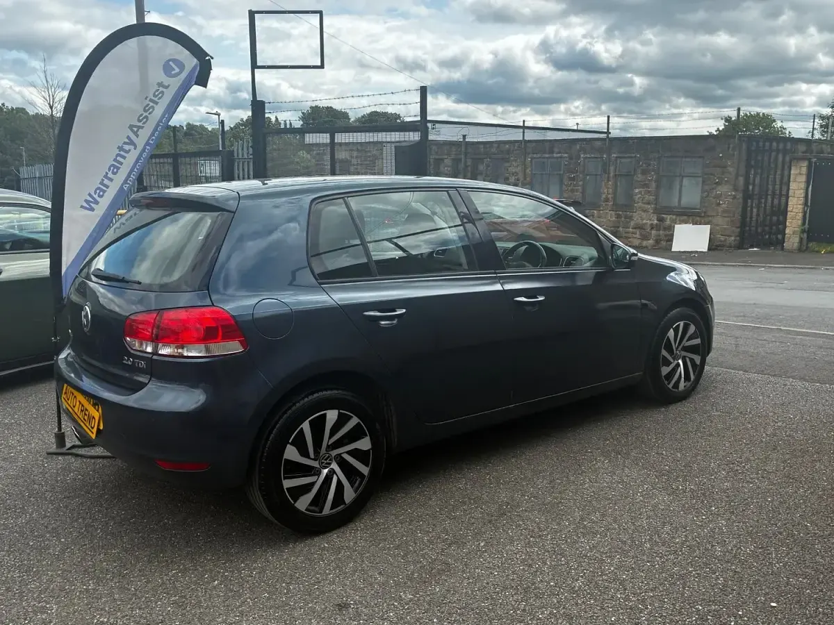 Used VW Golf VI SE 140 HP (102 kW) 2011 Blue Hatchback