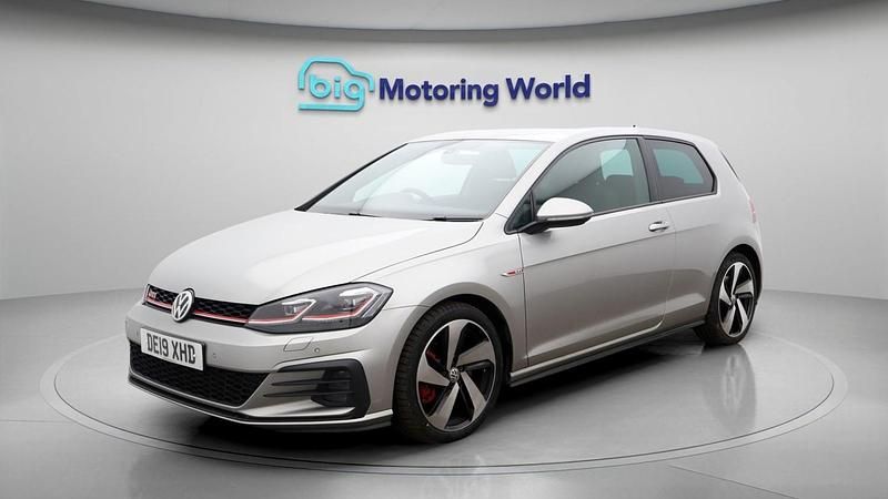Used VW Golf VII GTI 245 HP (180 kW) 2019 Silver Hatchback