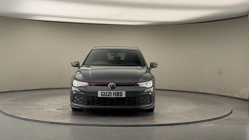 Used VW Golf VII GTI 245 HP (180 kW) 2021 Dolphin gray metallic/dolphin gray metallic Hatchback