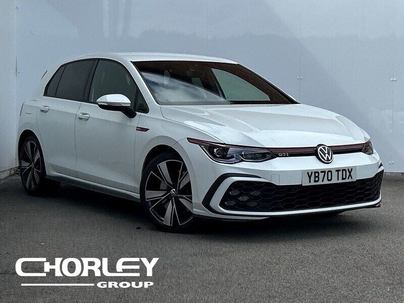 White Used 2020 VW Golf VII GTI Hatchback | £25,544 (Fair price) - Image 1/4