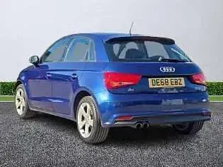 Used Audi A1 Sport 125 HP (91 kW) 2018 Blue Hatchback