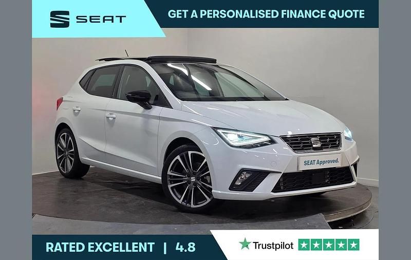 Used Seat Ibiza 113 HP (83 kW) 2024 White Hatchback