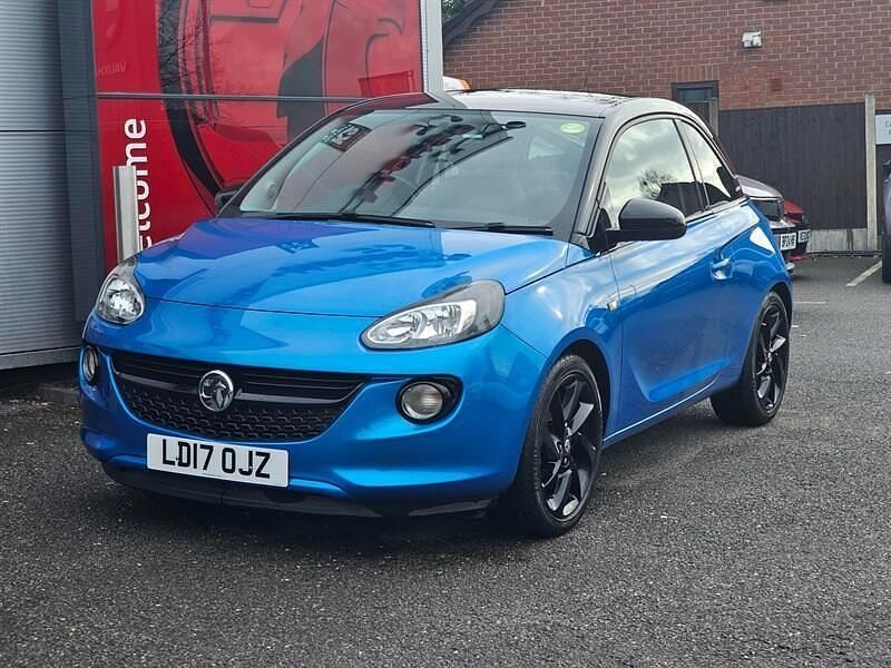 Used Vauxhall Adam S 70 HP (51 kW) 2017 Blue Hatchback