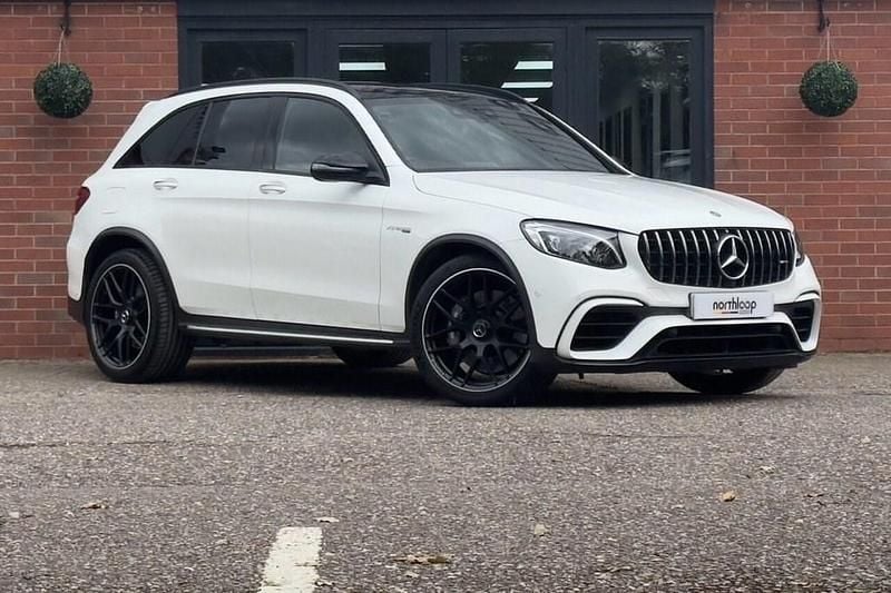 White Used 2019 Mercedes GLC63 AMG Premium SUV | £37,475 (Super price) - Image 1/4