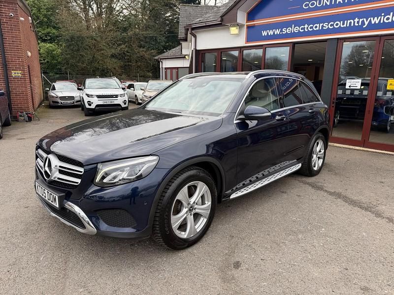 Used Mercedes GLC350 Premium Plus 2017 Blue Estate