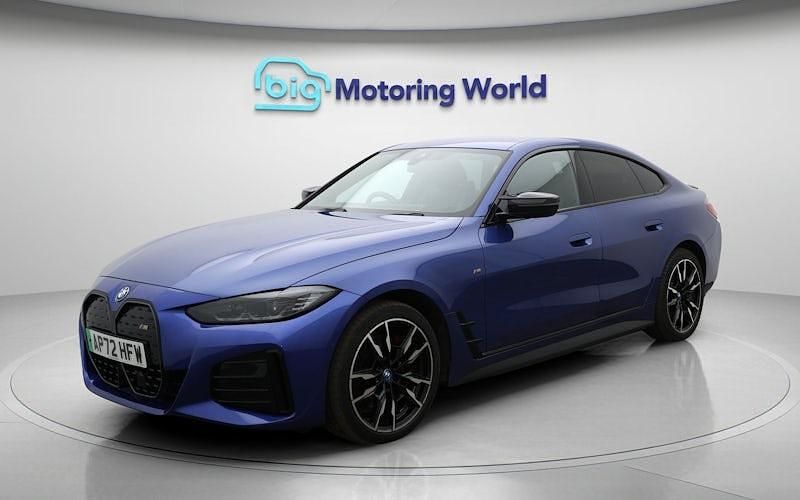 Used BMW i4 M Sport 400 kW (544 HP) 2023 Blue Sedan
