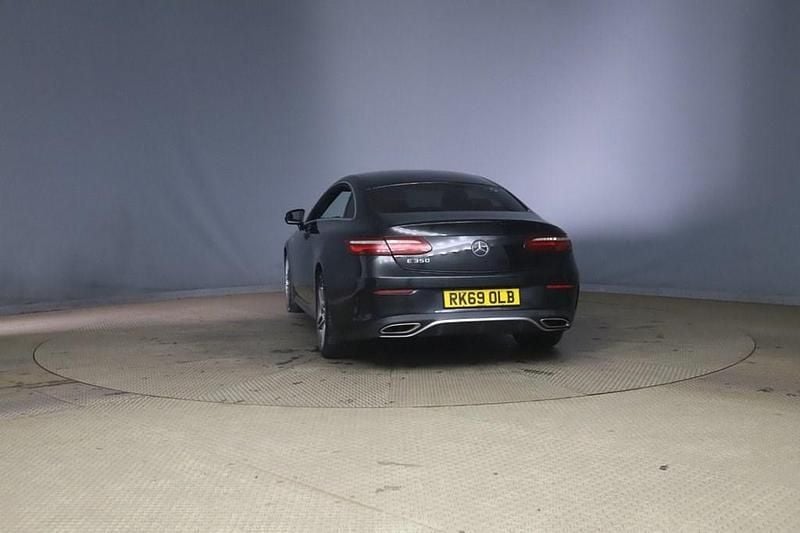 Used Mercedes E350 AMG line 313 HP (230 kW) 2019 Black Coupe