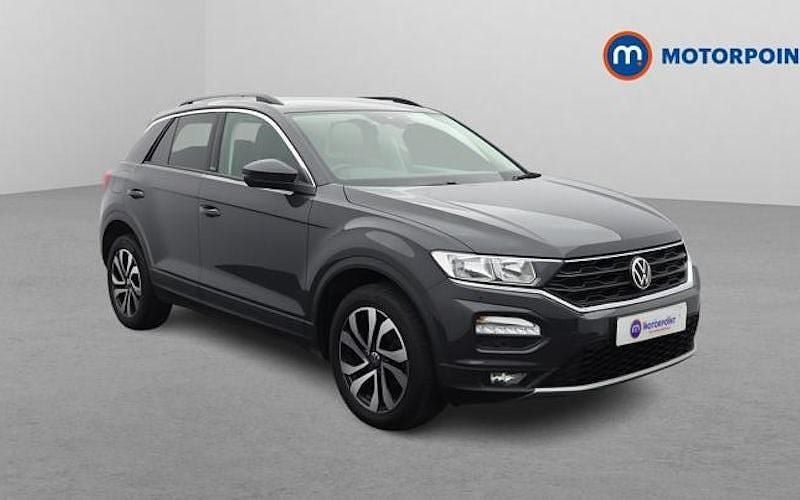 Used VW T-Roc Active 110 HP (80 kW) 2021 Grey SUV