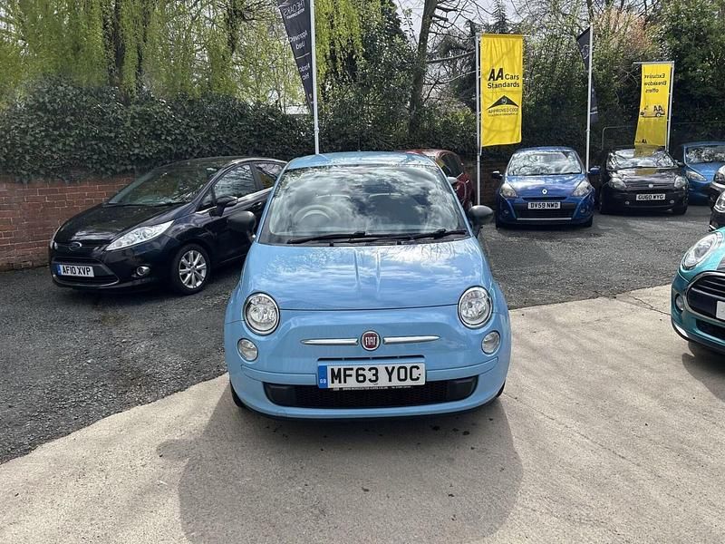 Used Fiat 500 Pop 69 HP (50 kW) 2013 Blue Hatchback