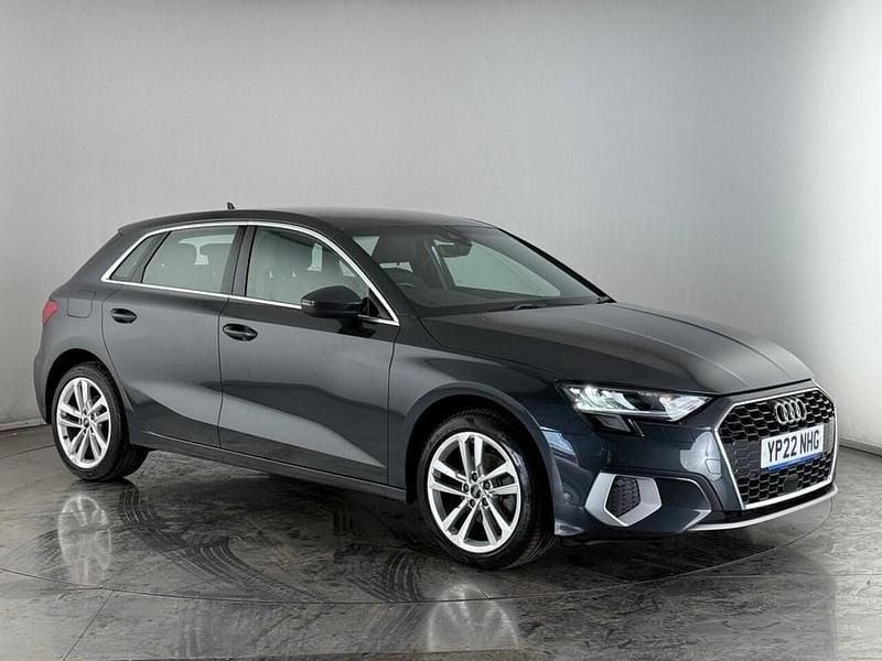 Grey Used 2022 Audi A3 Sportback Sport Hatchback | £17,200 (Fair price) - Image 1/3