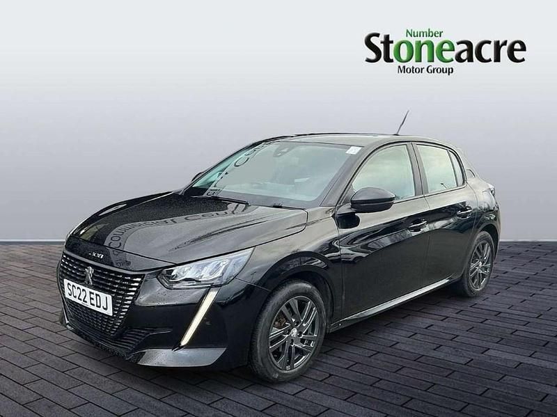 Used Peugeot 208 Active Premium 75 HP (55 kW) 2022 Black Hatchback