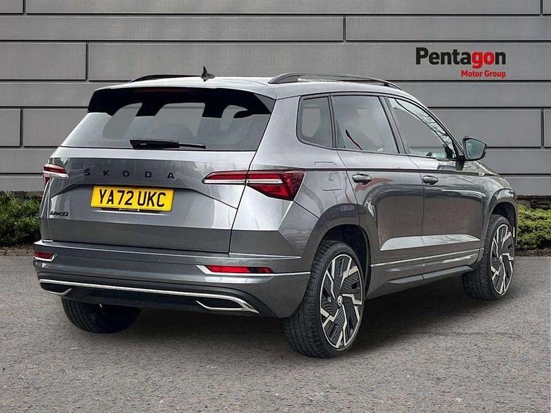Used Skoda Karoq SportLine 150 HP (110 kW) 2023 Grey SUV