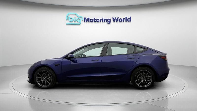 Used Tesla Model 3 Long Range AWD 366 kW (498 HP) 2021 Blue Sedan