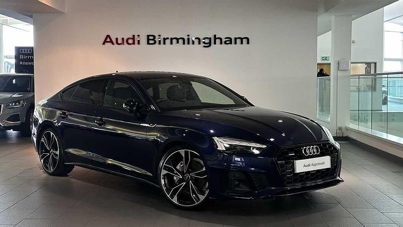 Blue Used 2021 Audi A5 Coupe | £29,673 (Expensive) - Image 1/4