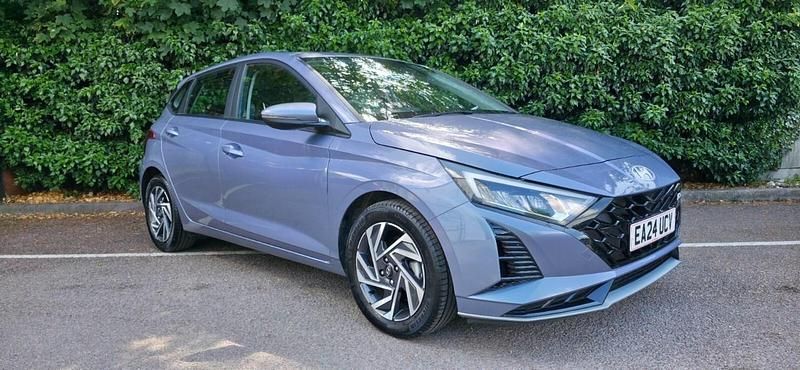 Blue Used 2024 Hyundai i20 Advanced Hatchback | £16,795 (Fair price) - Image 1/4