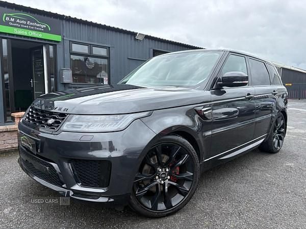 Grey Used 2019 Land Rover Range Rover Sport HSE SUV | £29,950 (Fair price) - Image 1/4