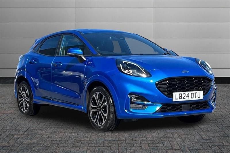 Used Ford Puma ST-Line 125 HP (91 kW) 2024 Desert island blue SUV