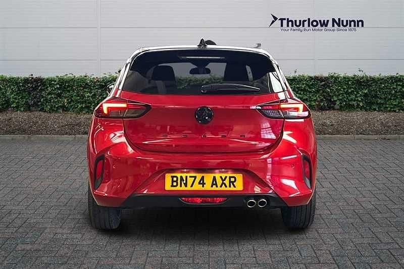 Used Vauxhall Corsa Ultimate 130 HP (95 kW) 2025 Red Hatchback