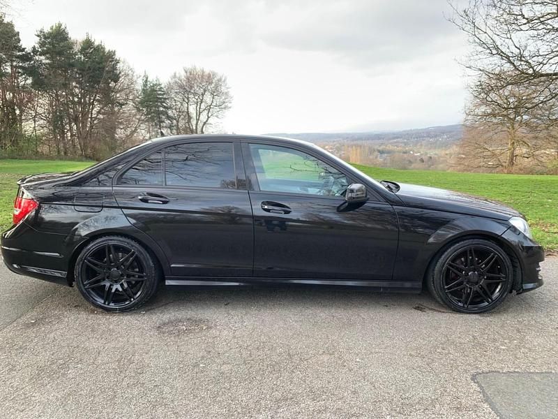 Used Mercedes C220 AMG 2013 Black Sedan