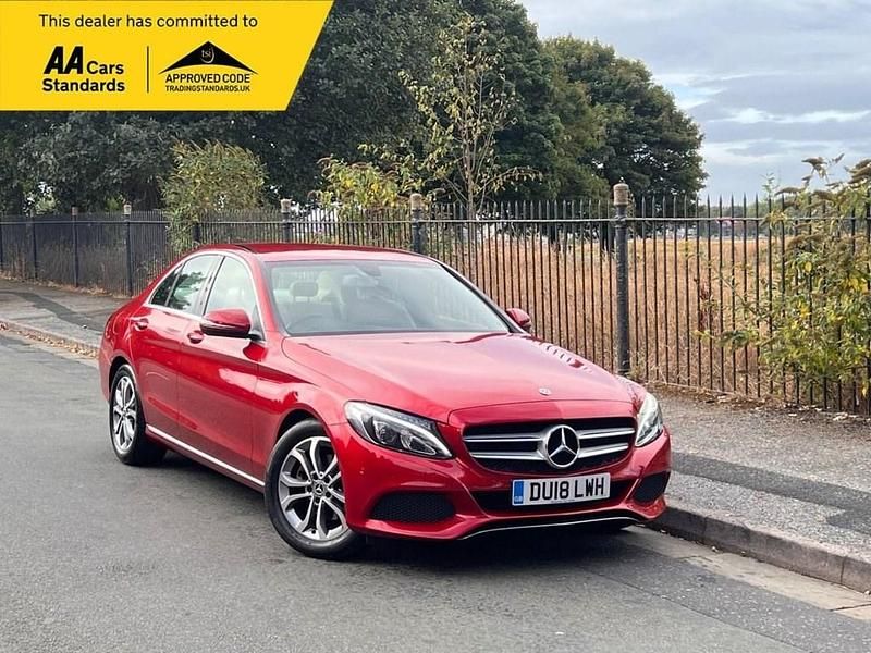 Red Used 2018 Mercedes C220 Estate | £13,195 (Super price) - Image 1/4