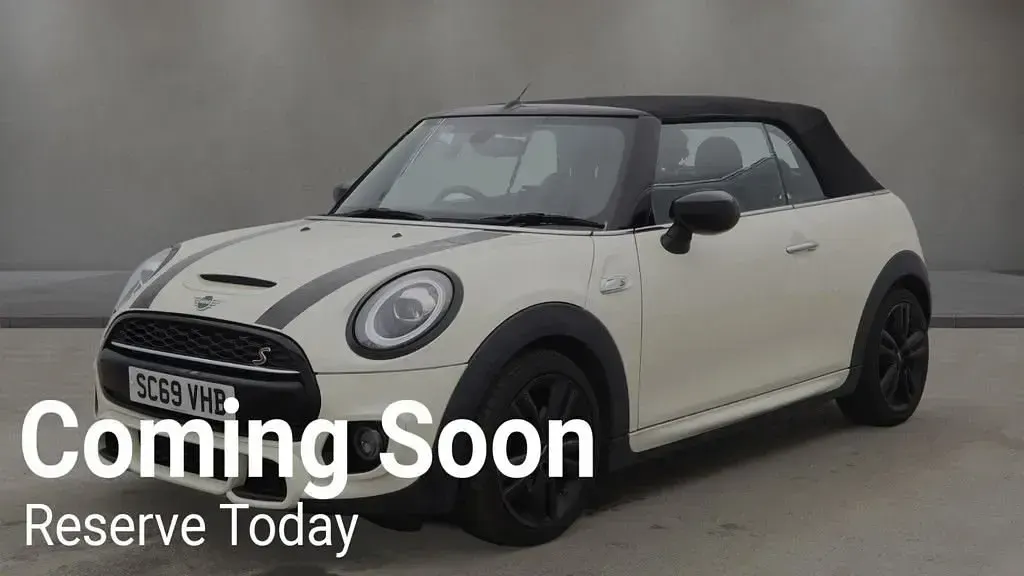 Używany Mini Cooper S Cabriolet Sport 192 KM (141 kW) 2019 Biały Kabriolet