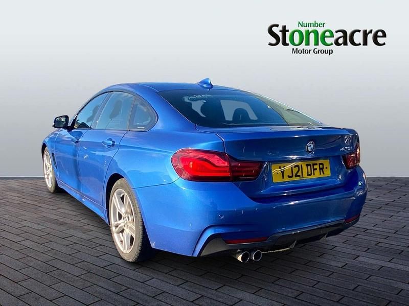 Used BMW 420 Gran Coupé M Sport 181 HP (133 kW) 2021 Blue Coupe