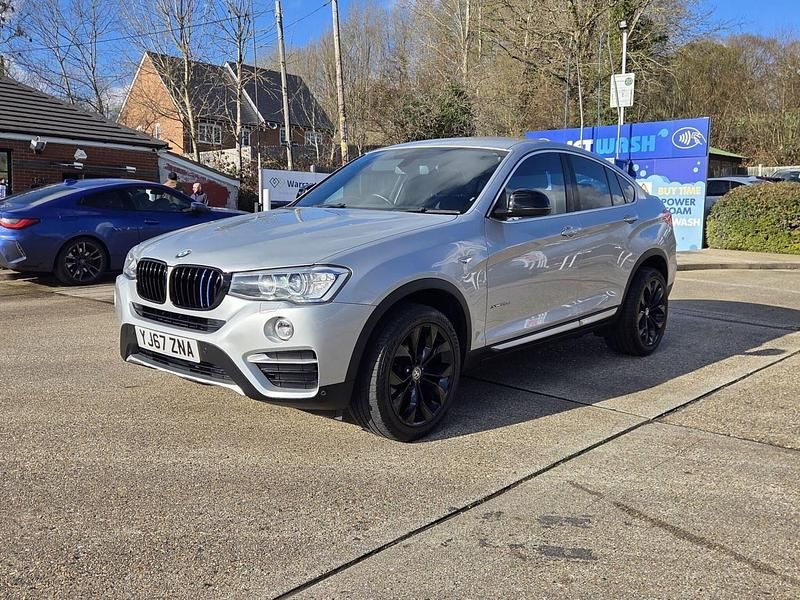 Used BMW X4 xLine 190 HP (139 kW) 2017 Silver SUV