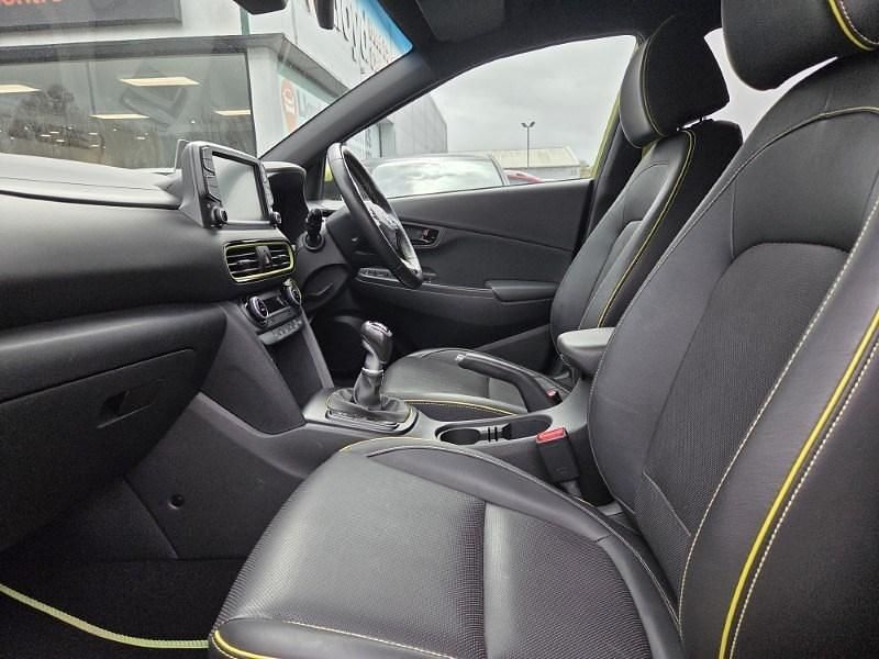 Used Hyundai Kona Premium SE 2019 Yellow SUV
