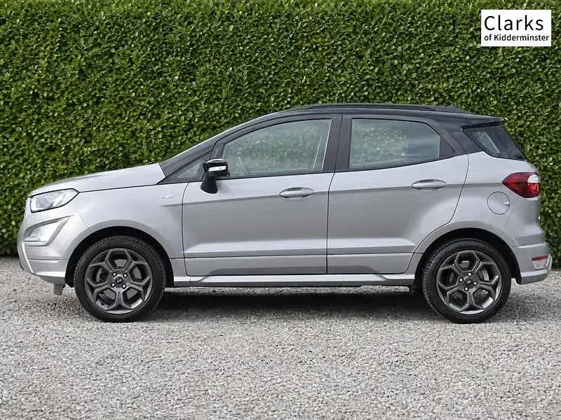 Used Ford Ecosport ST-Line 125 HP (91 kW) 2020 Silver SUV