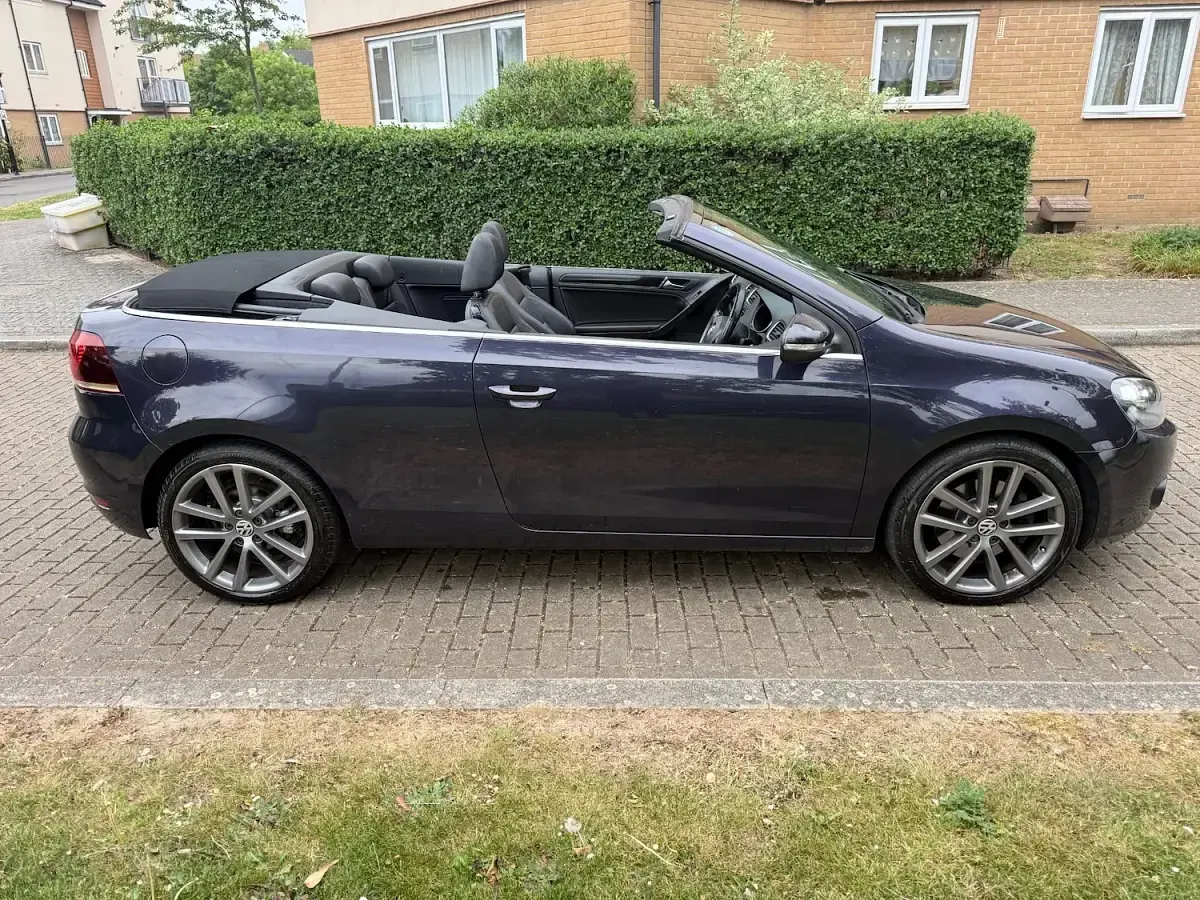 Used VW Golf Cabriolet GT 2011 Purple Cabriolet