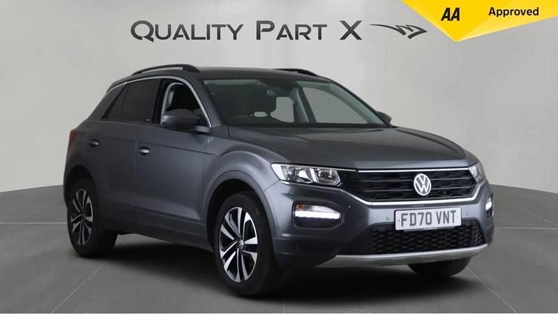 Grey Used 2020 VW T-Roc United SUV | £16,580 (Fair price) - Image 1/4