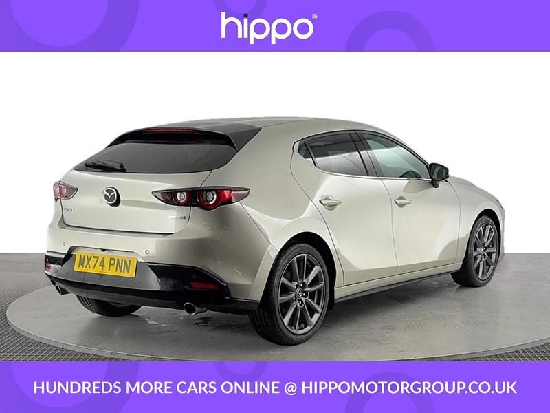 Used Mazda 3 Exclusive-Line 140 HP (102 kW) 2025 Silver Hatchback
