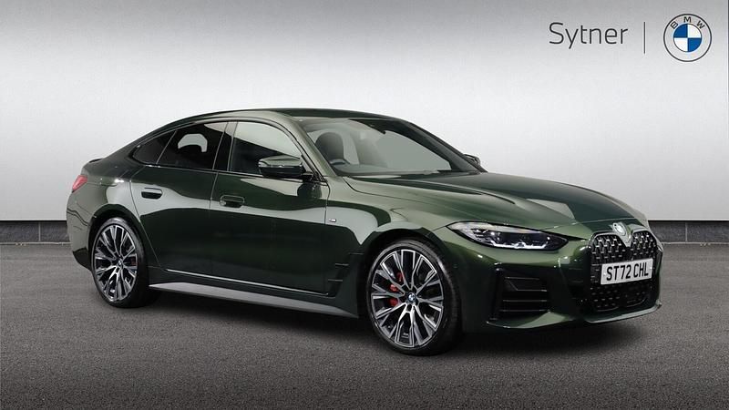 Green Used 2022 BMW 420 Gran Coupé M Sport Coupe | £30,000 (Fair price) - Image 1/4