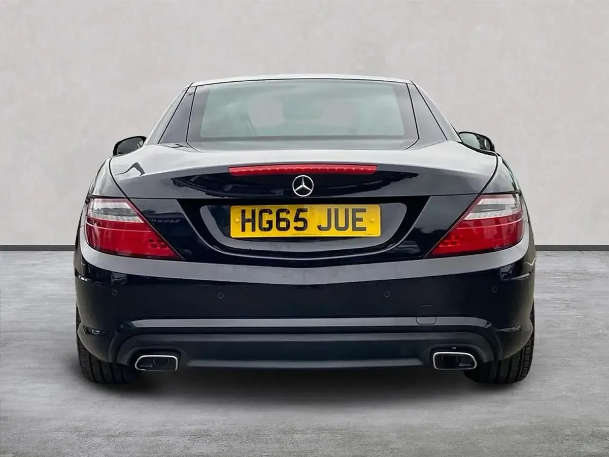 Used Mercedes SLK250 AMG 204 HP (150 kW) 2016 Black Cabriolet