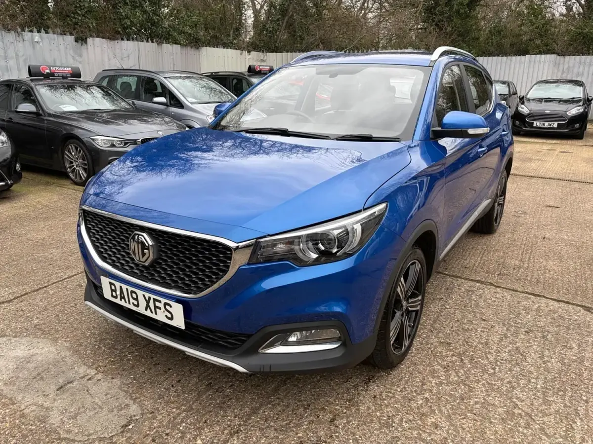 Used MG ZS Exclusive 106 HP (77 kW) 2019 Blue SUV
