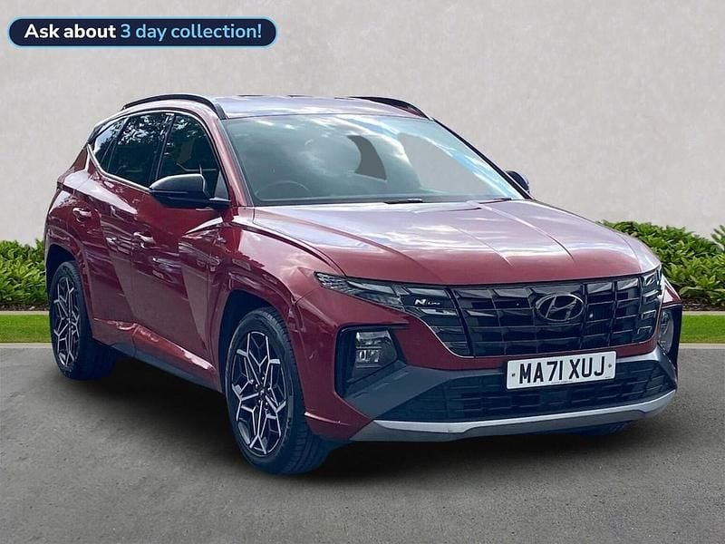 Red Used 2021 Hyundai Tucson N Line SUV | £18,999 (Expensive) - Image 1/4