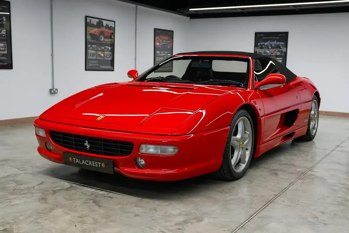 Used Ferrari F355 380 HP (279 kW) 1998 Red Cabriolet