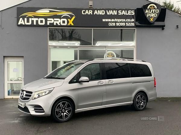 Used Mercedes V250 AMG line 2019 Silver MPV