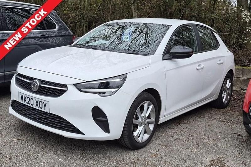 Used Vauxhall Corsa 75 HP (55 kW) 2020 White Hatchback