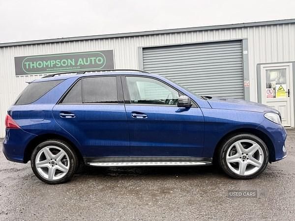 Used Mercedes GLE350 AMG 258 HP (189 kW) 2018 Blue Estate