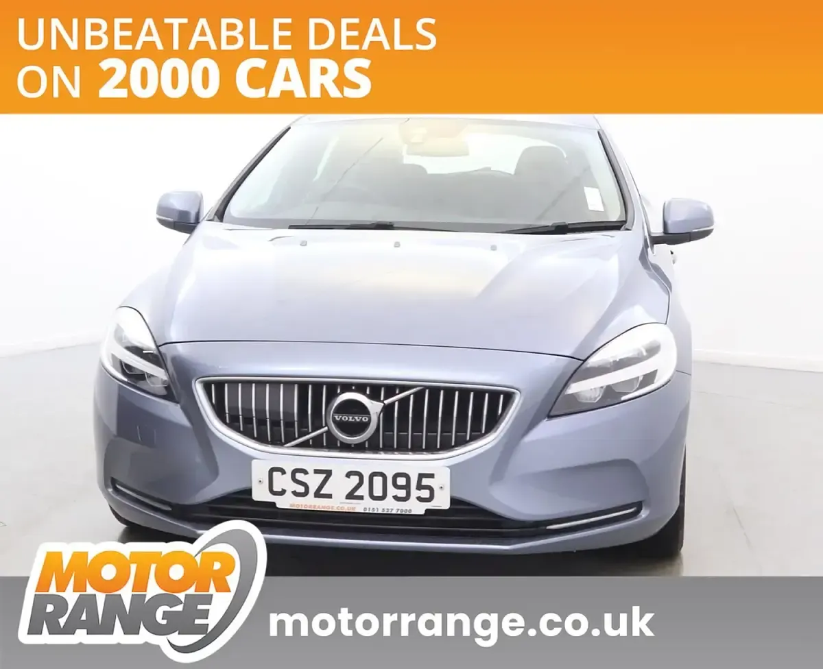 Used Volvo V40 Inscription 152 HP (111 kW) 2018 Blue Hatchback