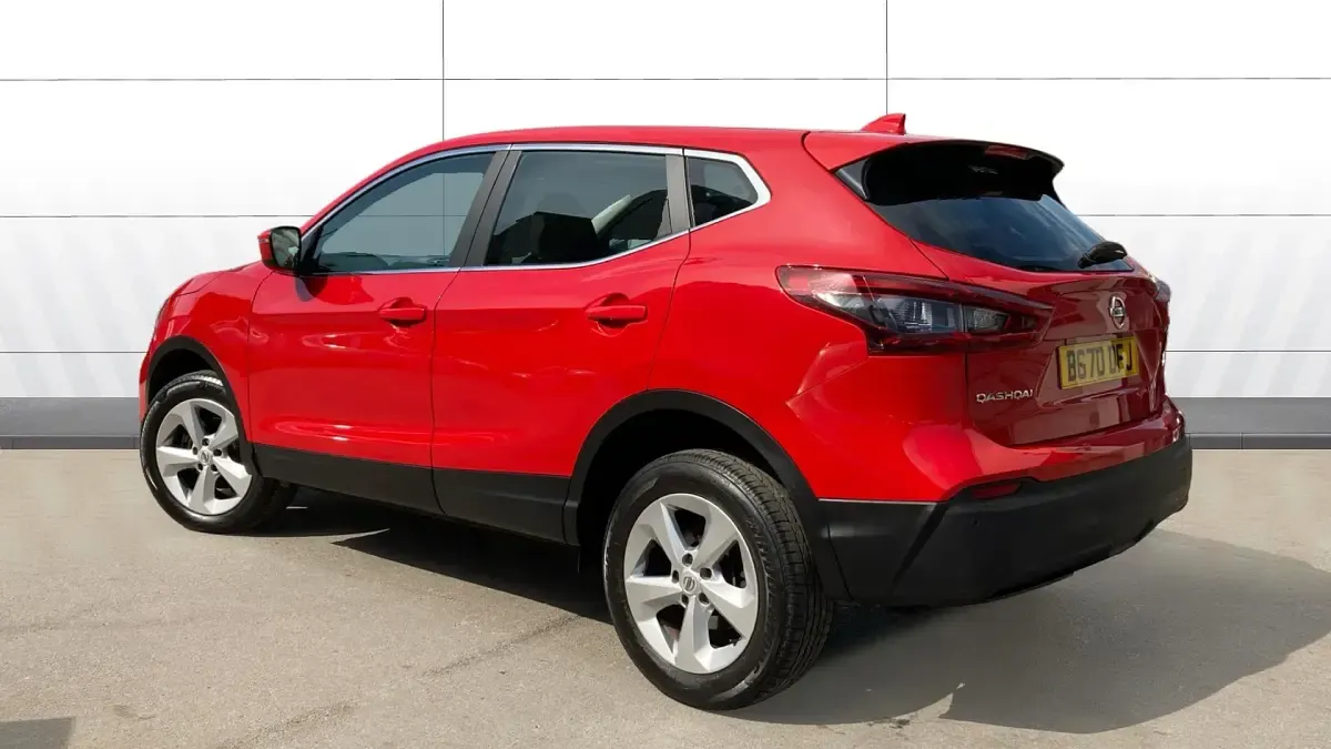 Used Nissan Qashqai Acenta Premium 140 HP (102 kW) 2020 Red SUV