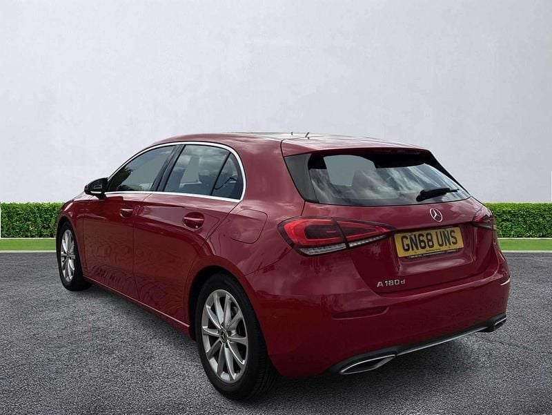 Used Mercedes A180 Executive 2018 Red Hatchback