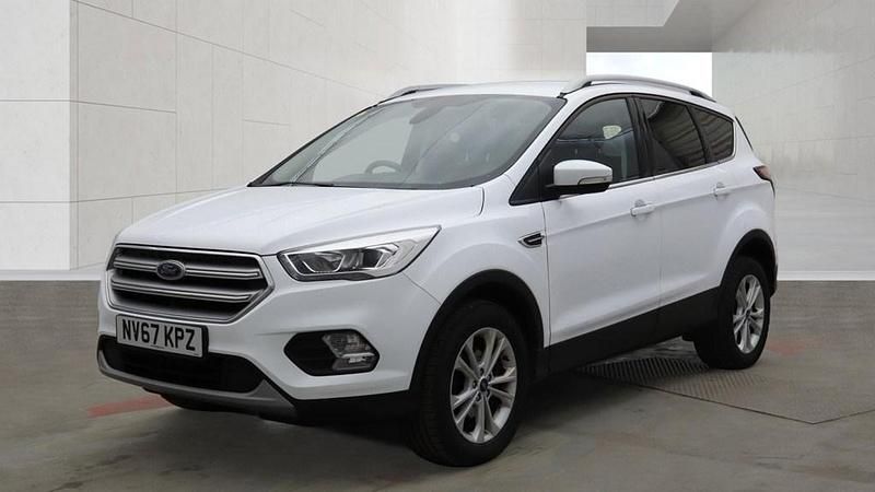 Used Ford Kuga Titanium 150 HP (110 kW) 2018 White SUV