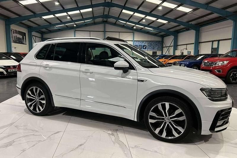 White Used 2018 VW Tiguan R-line SUV | £17,950 (Good price) - Image 1/1