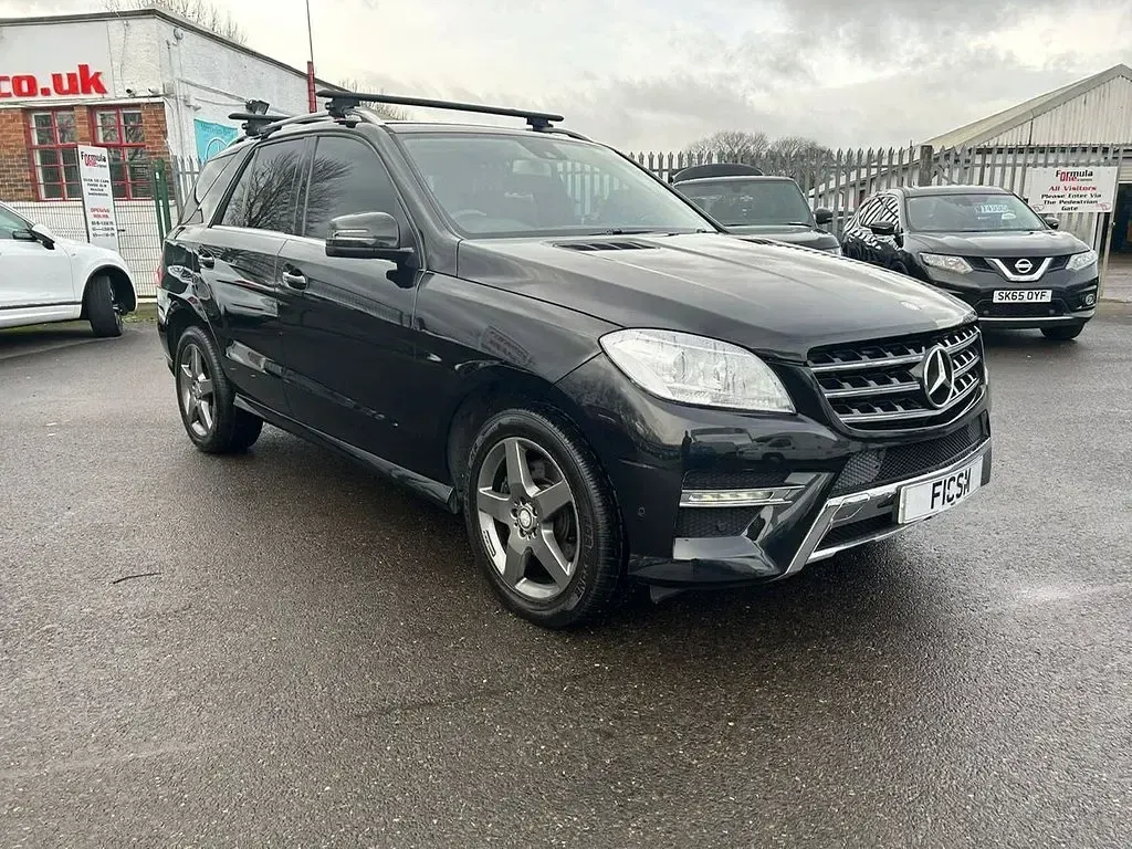 Used Mercedes ML250 AMG 205 HP (150 kW) 2014 Black SUV