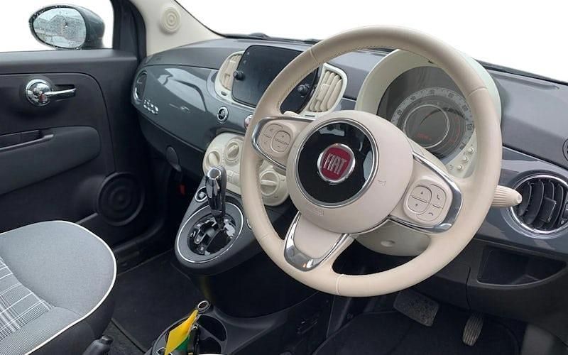 Usado Fiat 500 Lounge 69 HP (50 kW) 2019 Cinzento Citadino
