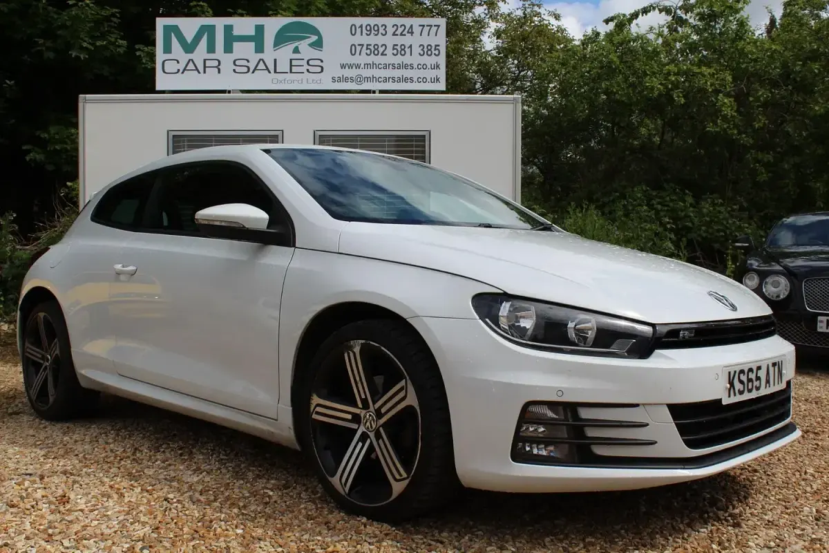 Used VW Scirocco R-line 2016 White Coupe