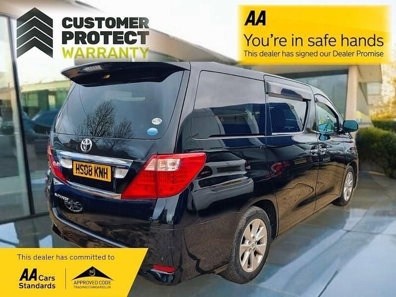 Used Toyota Alphard 2008 Black MPV